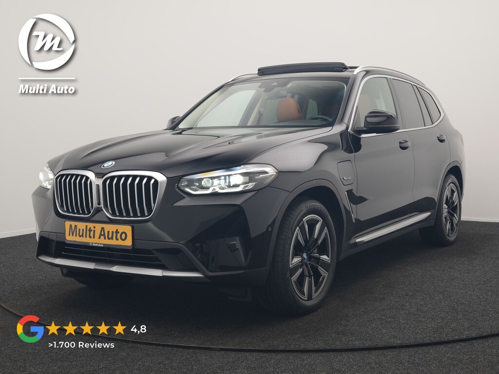 BMW X3 xDrive30e High Executive FACELIFT PHEV 293pk Dealer O.H. | Panodak | Camera | Lederen Sportstoelen Verwarmd | Apple Carplay | Park Assist | Navigatie | DAB | Cruise Control | 19"L.M | Plug In Hybrid |