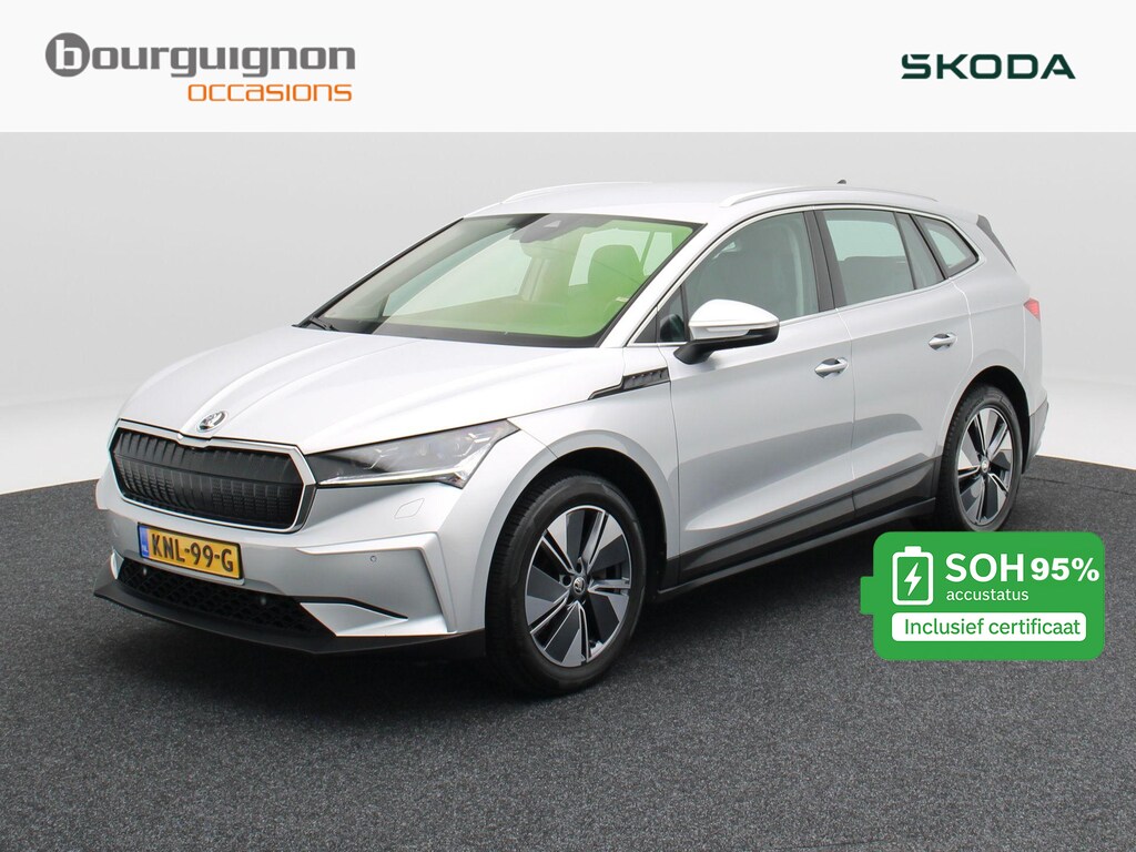 Skoda Enyaq iV 80 Business Edition Plus 204 Pk | Trekhaak | Stoelverwarming | Adaptive cruise | Matrix LED | Camera | CarPlay | 19 Inch | 88.364 Km !!