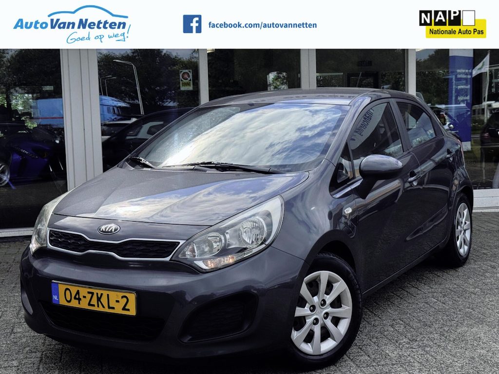 Kia Rio 1.2 CVVT 86pk,Airco,Elek pakket,cpv,Comfort Pack,Nieuwe APK!