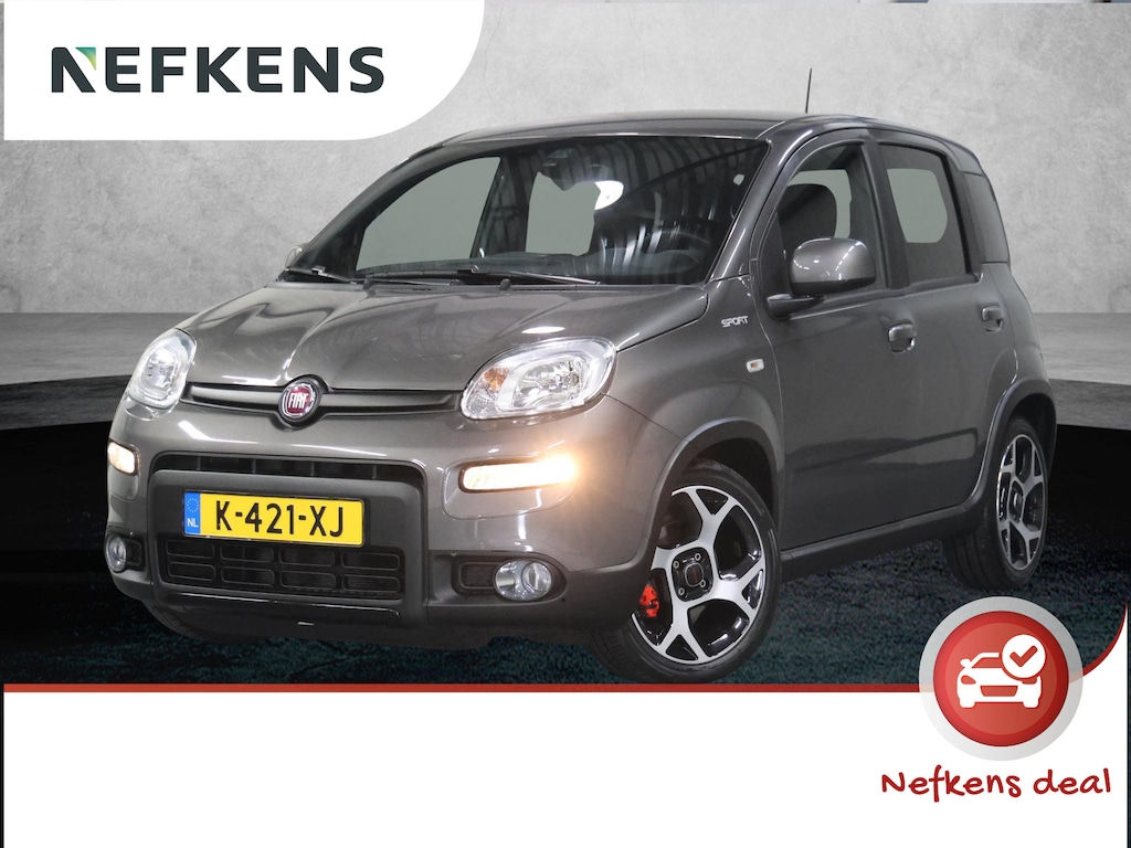 Fiat Panda 1.0 Hybrid Sport | 1ste eigenaar | Climate |  AppleCarplay/Android Auto | Licht Metalen Velgen | Isofix | DAB Radio | Mist lampen | Isofix | Privacy Glass | Parkeersensoren |