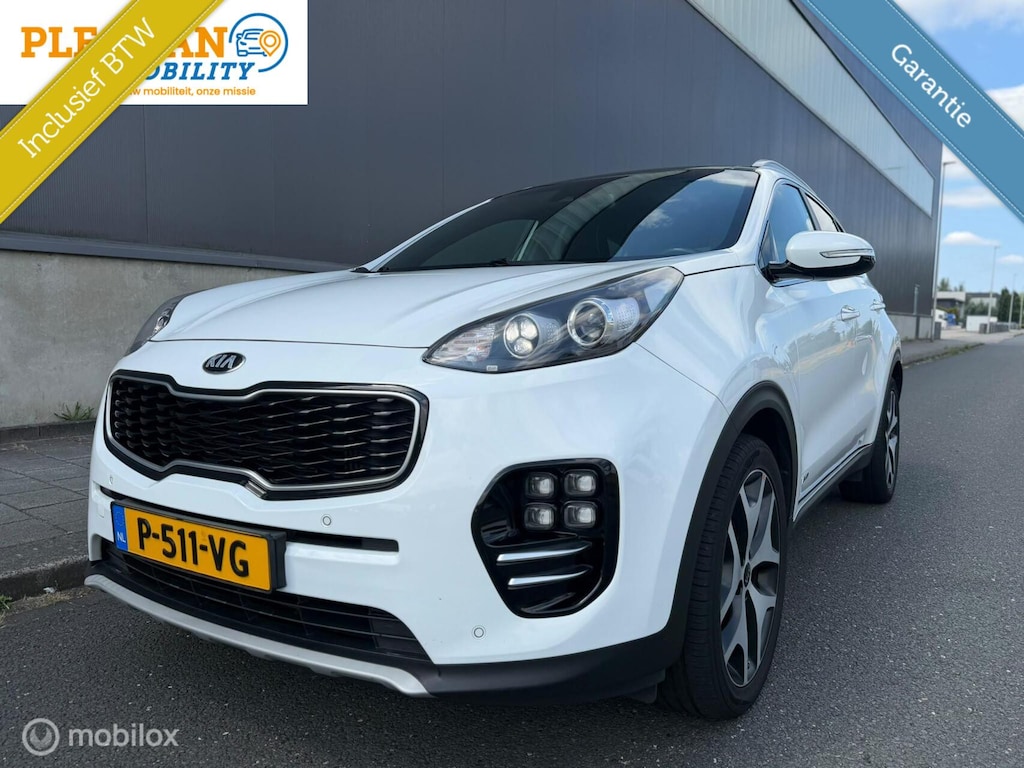 Kia Sportage 1.6 T-GDI 4WD GT-Line 177 PK, Schuifdak, Leder.