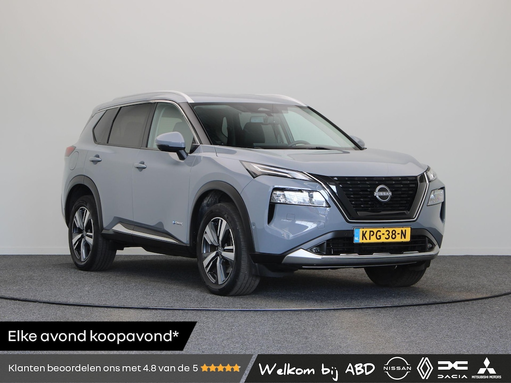 Nissan X-Trail 1.5 e-4orce Tekna 4WD | Lederen bekleding | 3-zone climate control | Stoel, stuur en voorruitverwarming | Elektrisch verstelbare voorstoelen | Head-up display |