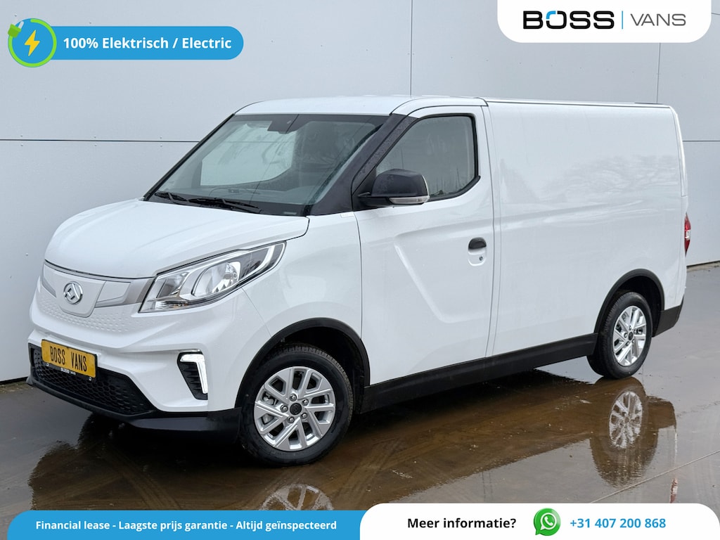 Maxus eDeliver 3 50 kWh 122PK Nieuw! L1 SWB Elektrisch 50kWh 227km WLTP Carplay Touchscreen scherm Camera Parkeersensoren