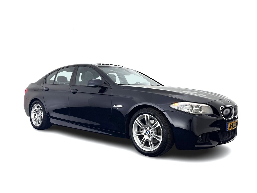 BMW 5-Serie 520i M-Sportpack High Executive Aut. *PANO | LEATHER | XENON | HARMAN/KARDON | HEATED-SPORTSEATS | NAVI-FULLMAP | PRIVACY-GLASS | SHIFTPADDLES | ECC | PDC | CRUISE | 18''ALU*