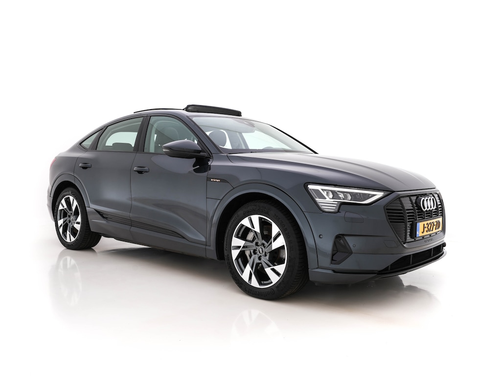 Audi e-tron Sportback 55 Quattro 95 kWh ( 3-Fase-11kW) ) [ SOH-100% ] Aut. *HEATPUMP | PANO | LEATHER |  ADAPTVE-CRUISE | DIGI-COCKPIT | FULL-LED | MEMORY-PACK | KEYLESS | NAVI-FULLMAP | AUDI-SOUND | COMFORT-SEATS | 20''ALU*