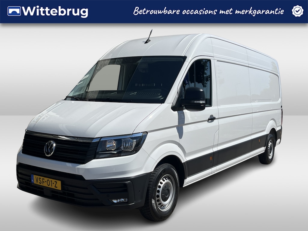 Volkswagen Crafter 35 2.0 TDI L4H3 Highline / AUTOMAAT/ 180 PK/ TREKHAAK/ CRUISE/ APP-CONNECT/ MULTIMEDIA/ PARK. SENSOREN + CAMERA/ AIRCO/ AUTOM. VERLICHTING
