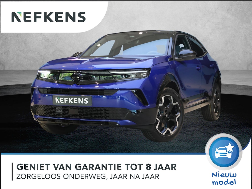 Opel Mokka SUV GS Hybrid 145 pk Automaat | Voorraad | Snel Rijden | Tot 8 jaar garantie! | Winter pakket | 18'" Lichtmetalen velgen