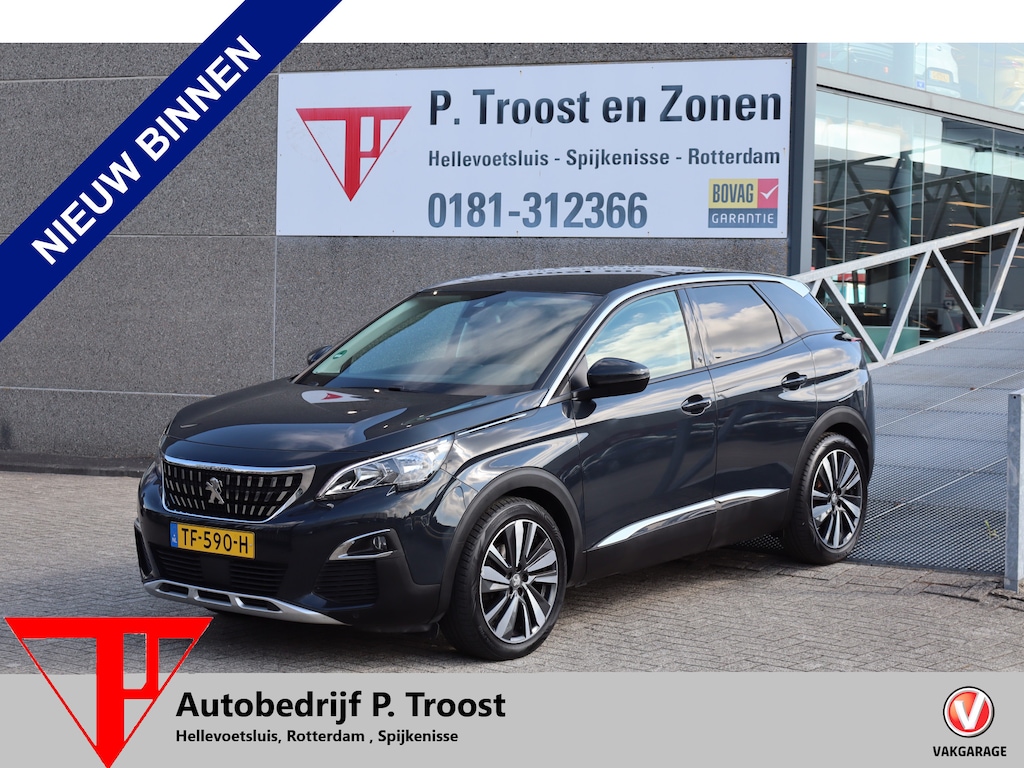Peugeot 3008 1.2 PureTech Blue Lease Premium 360 graden camera/Afneembare trekhaak/Apple carplay/Stoelverwarming/Elektrische stoel met geheugen/Cruise control/Dodehoek detectie/Navigatie/DAB/Climate control