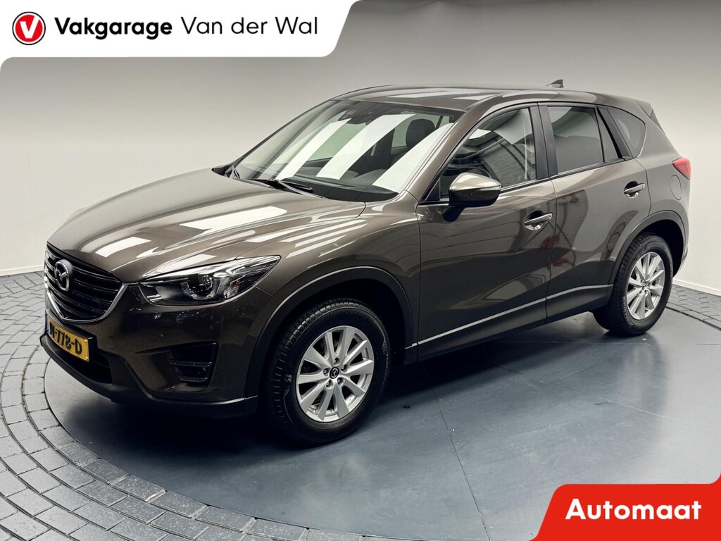 Mazda CX-5 2.0i SkyActiv-G 165 2WD Automaat-Trekhaak-Navigatie-Cr.contr-Clima-Stoelverwarming-Parkeersensoren-Leder-Lm17''velgen