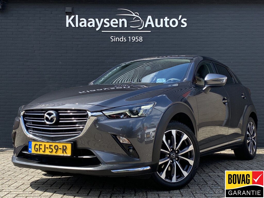 Mazda CX-3 2.0 SkyActiv-G 120 GT-M AUT. | navigatie | trekhaak | leder interieur | head up display | camera | apple carplay