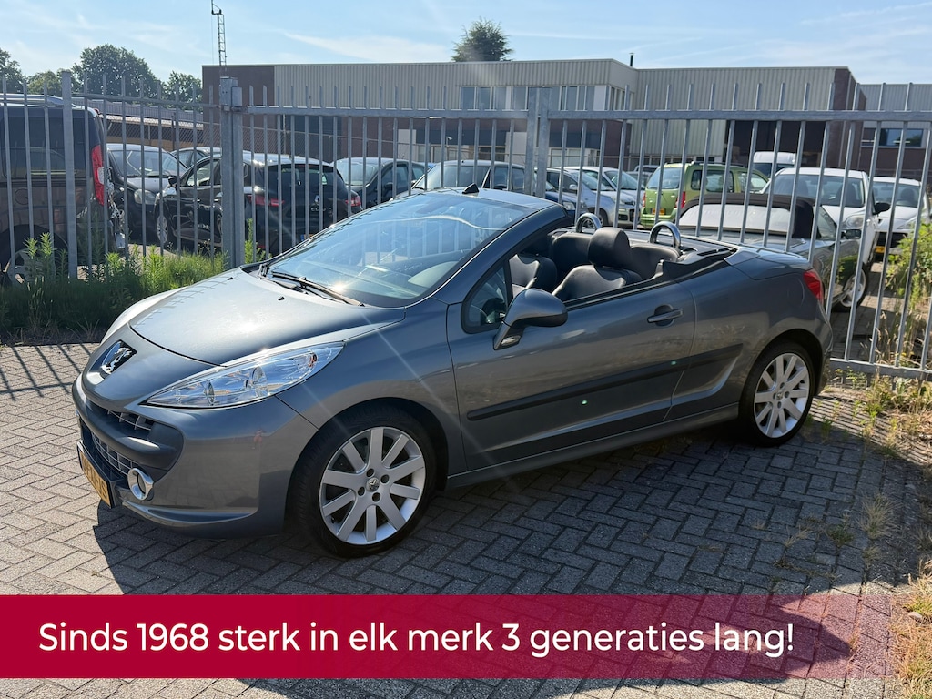 Peugeot 207 CC 1.6 VTi Féline AUTOMAAT NL AUTO NAP! NW DISTRIE! LEER l AIRCO ECC l JBL l STOELVERWARMING l LMV! TOPSTAAT!