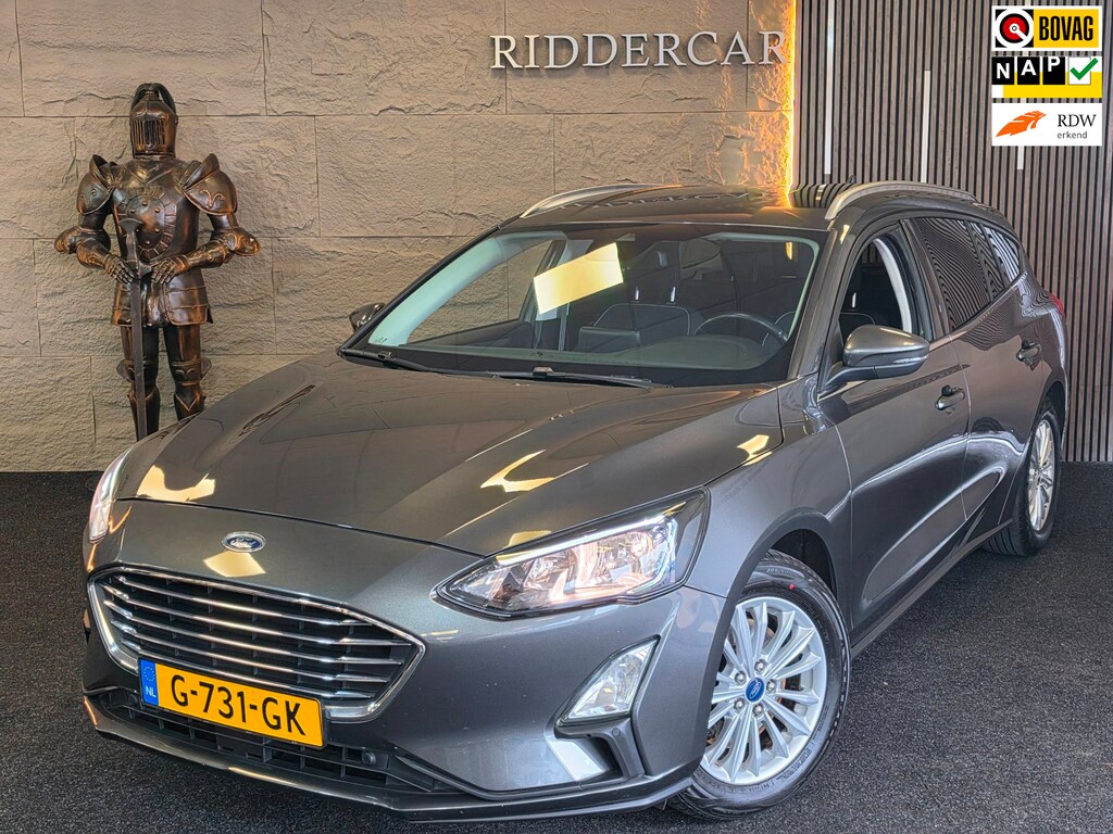 Ford Focus Wagon 1.0 EcoBoost Titanium Business|GARANTIE|NAP|CARPLAY|STOELVERW|CRUISE