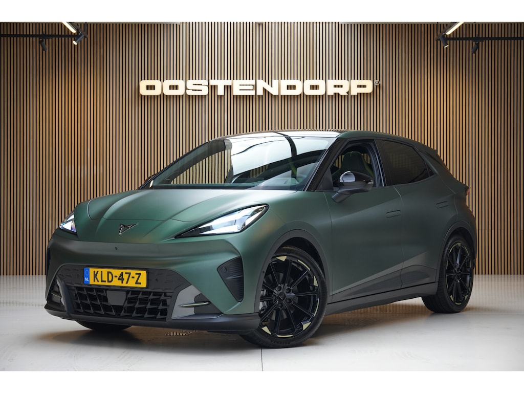 CUPRA Raval VZ/225pk Rebel 56 kWh|2026|Pano|Topsport-stoelen+Memory|Navi|PDC+360Camera+Assist|LED|Cruise+ACC|Sfeerverlichting+Doorprojections|Sennheiser|VOL!