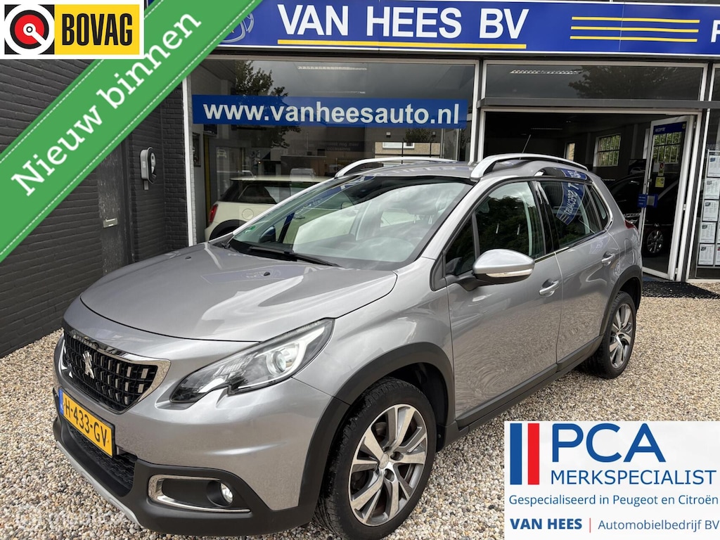 Peugeot 2008 1.2 PureTech Allure 110 PK navigatie halfleer camera +pdc automaat climate control