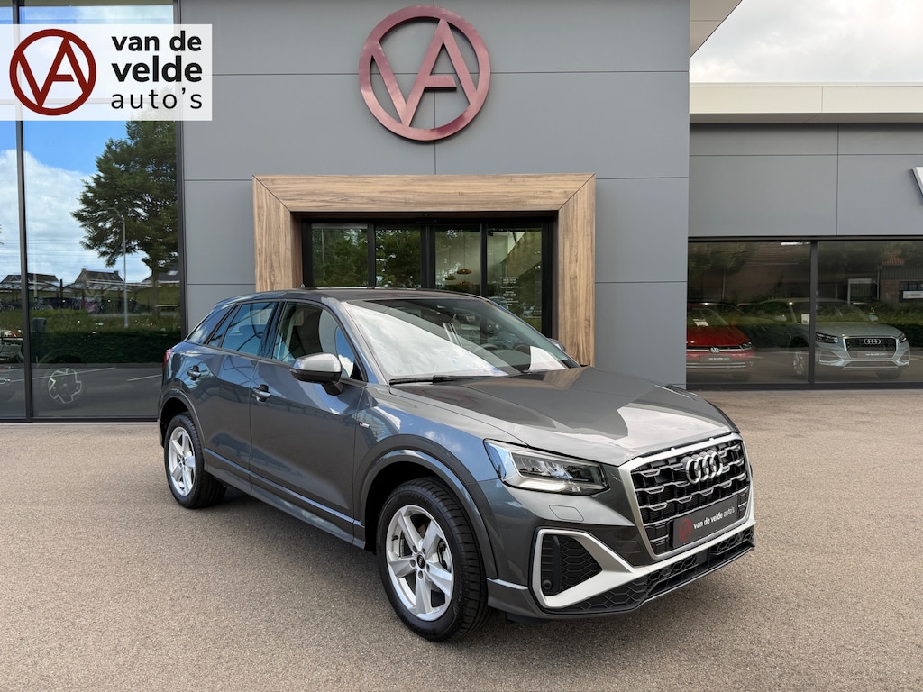 Audi Q2 35 TFSI 150pk S-tronic S-line | Camera | Carplay | Adap. Cruise | Rijklaar incl. garantie