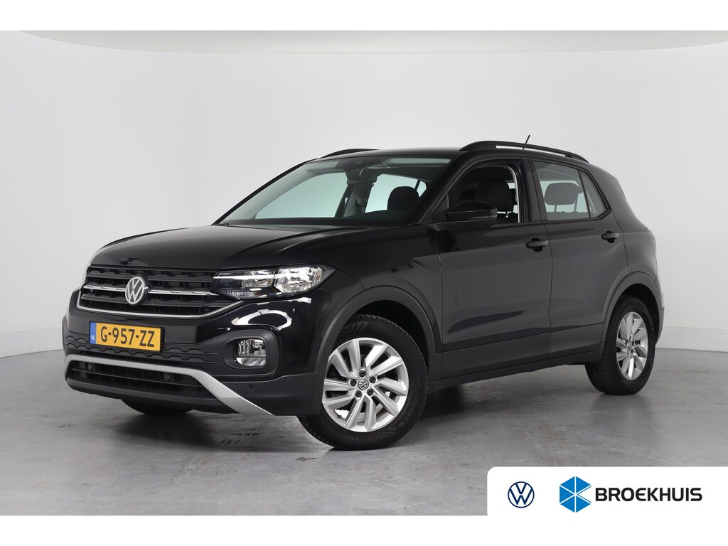 Volkswagen T-Cross 1.0 TSI Life | Automaat! | Navigatie | Cruise Adaptive  | Airco | Parkeersensoren V+A | DAB | BLIS | Lichtmetalen Velgen