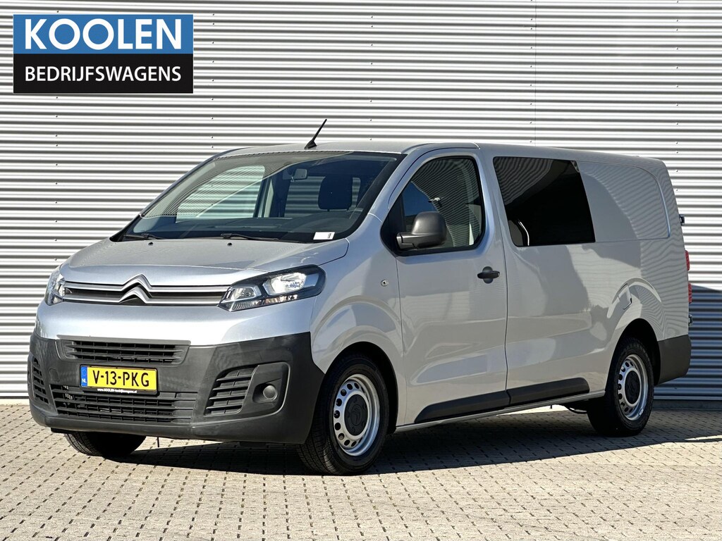 Citroën Jumpy 2.0 BlueHDI 120 DC Dubbele cabine MARGE btw vrij Peugeot Expert/Opel Vivaro