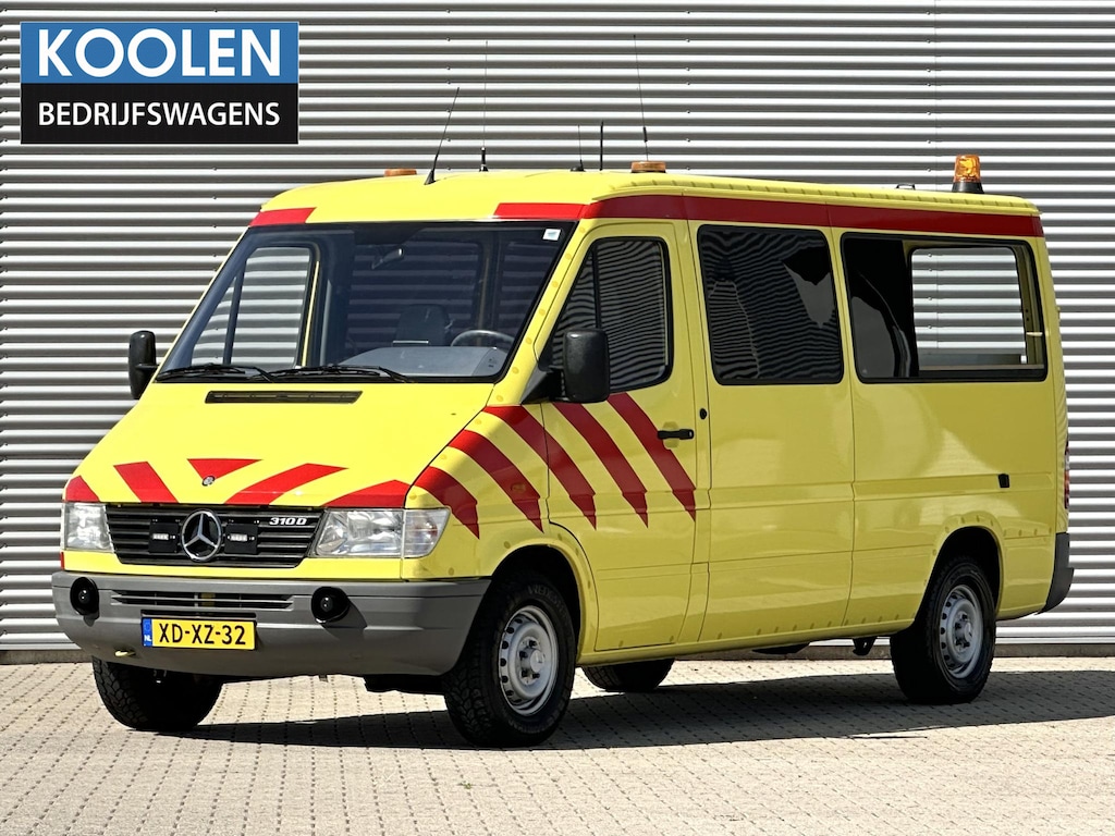 Mercedes-Benz Sprinter 310 D lang/hoog Personenbus 8 zitpl.ambulance TOPSTAAT!!