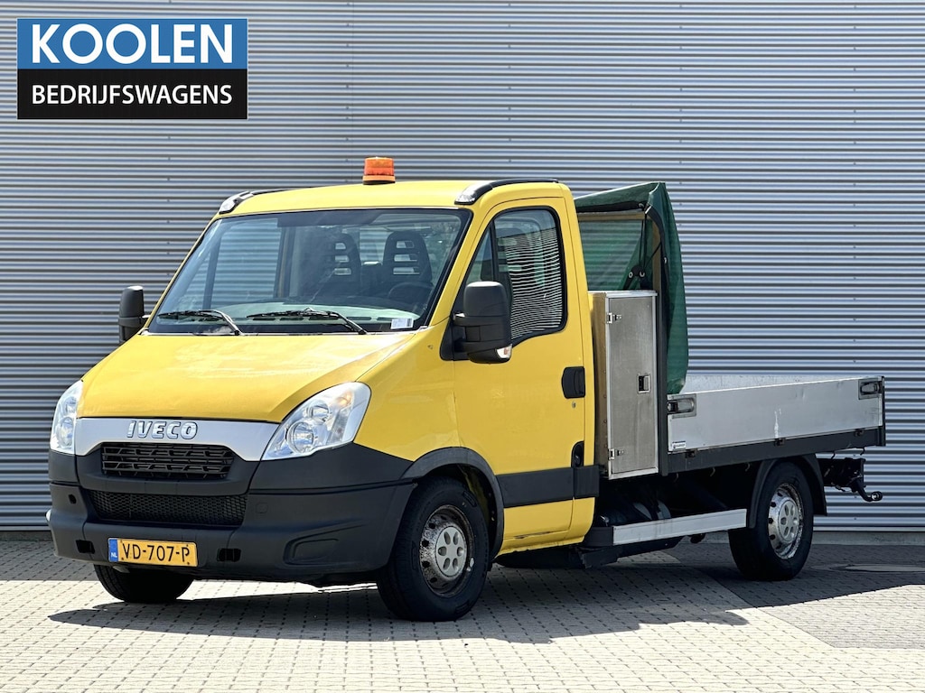 IVECO Daily 35S14G 345 CNG Openlaadbak benzine/CNG Trekhaak 3500kg