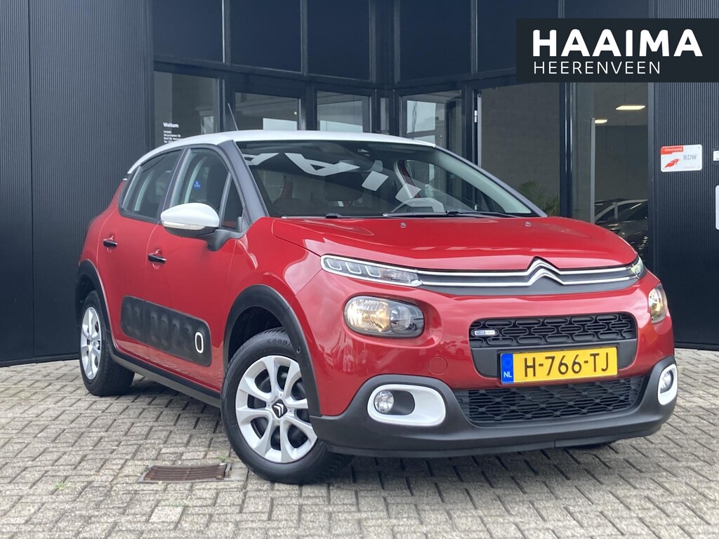 Citroën C3 1.2 PureTech 82pk Feel | Navigatie | Achteruitrijcamera | Climate control | Cruise control | Parkeersensoren | Dodehoekdetectie | Keyless | Weinig kilometers