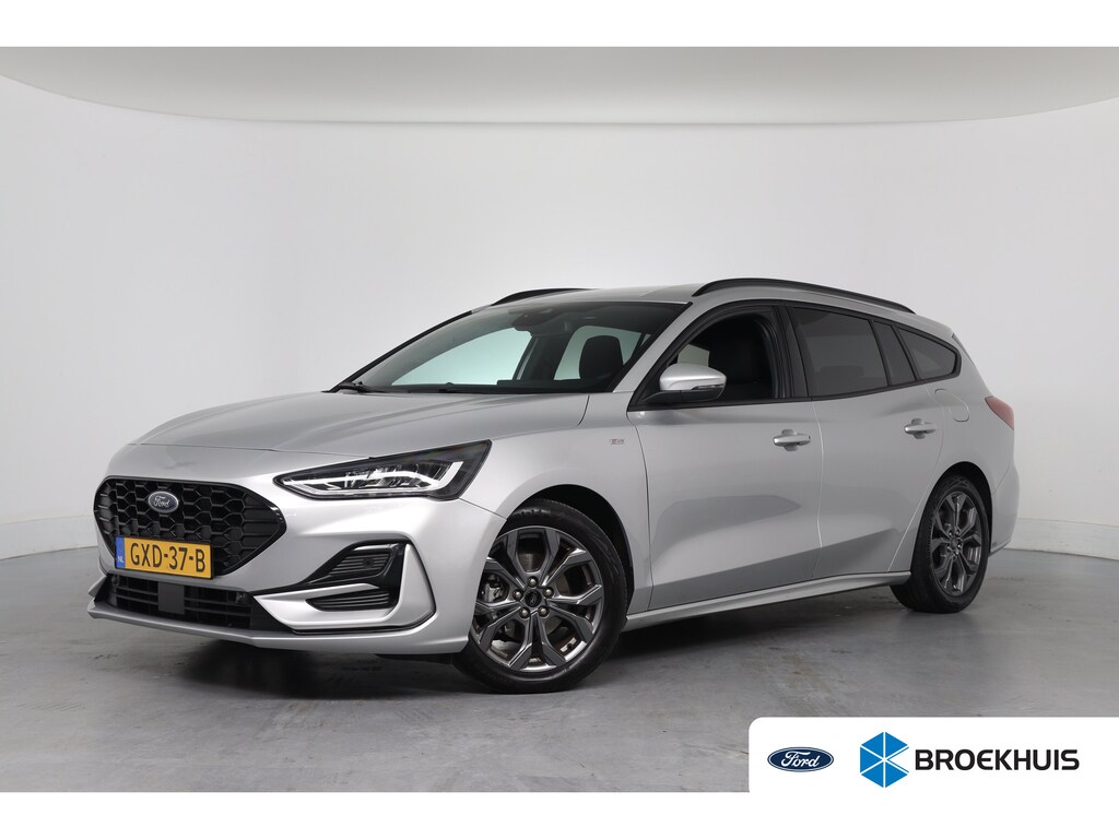 Ford Focus Wagon 1.0 EcoBoost Hybrid ST Line | 1e Eigenaar! | Winterpack | LED | Clima | Navi | Cruise Control | Keyless | Parkeersensoren V+A | Lichtmetalen Velgen