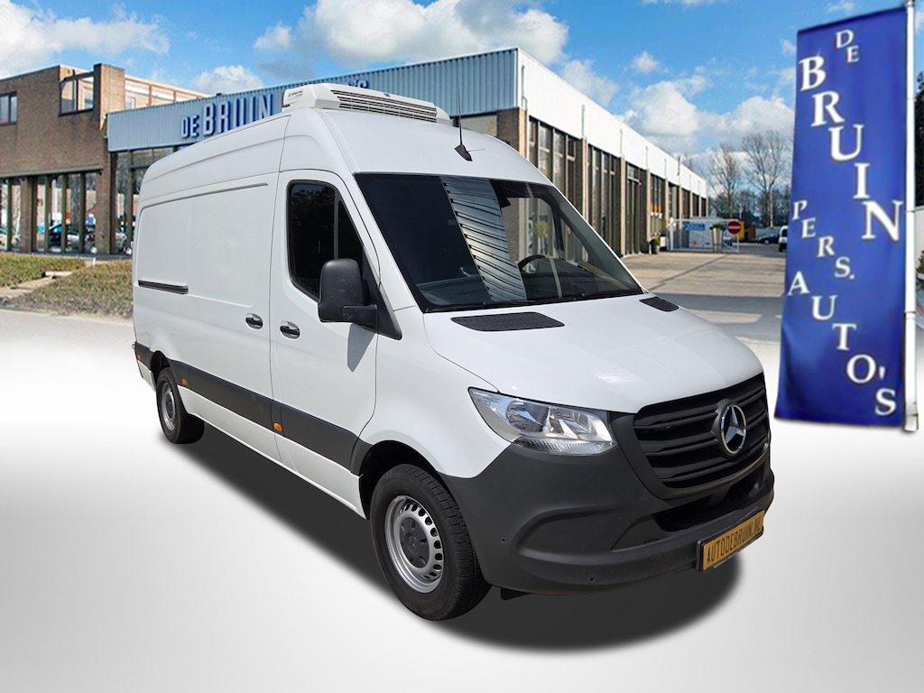 Mercedes-Benz Sprinter 317 CDI AUTM. L2/H2 KOELWAGEN - VRIESWAGEN THERMO KING DAG& NACHT ALUMINIUM LAADVLOER