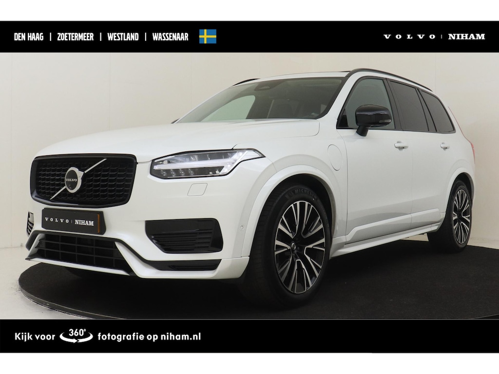 Volvo XC90 T8 PLUG-IN HYBRID AWD ULTRA DARK *FULL OPTIONS!* -PANO.DAK|BOWERS&WILKINS|LUCHTVERING|GEVENT.LEDER+MASSAGE|360°CAM|TREKHAAK|20"|SoH:95%