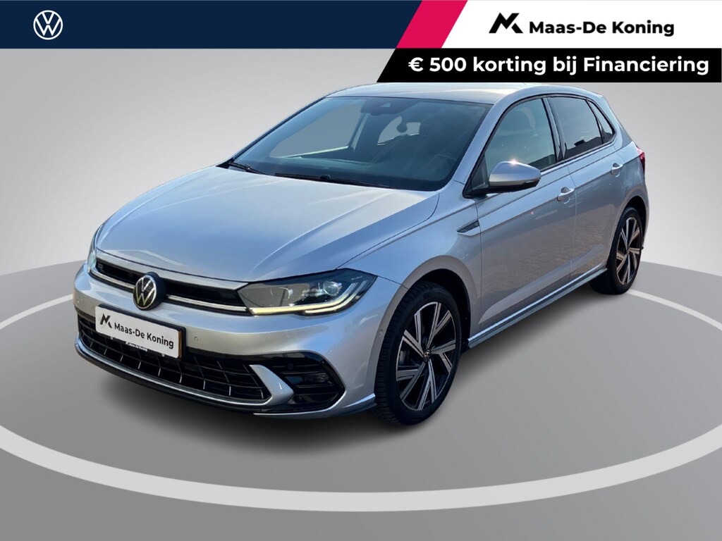 Volkswagen Polo 1.0TSI/95PK R-Line DSG · Navigatie · Apple/Android Car Play · Camera + Parkeersensoren · Clima · Stoelverwarming · Garantie t/m 18-01-2027 of 80000km.