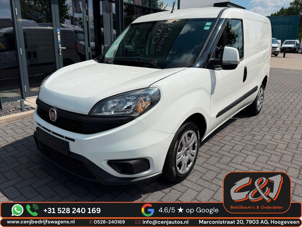 Fiat Doblò Cargo 1.6 MJ L1H1 S Trekking schade, airco, cruise, navi, MARGE