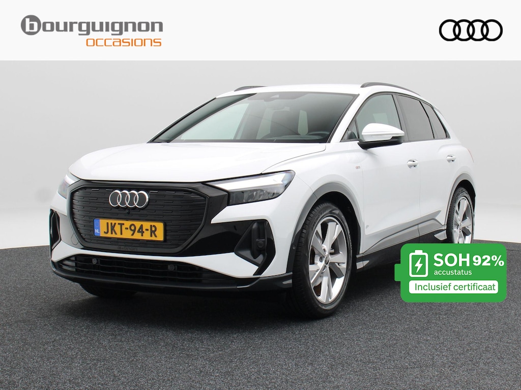 Audi Q4 e-tron 35 S-Line 55 kWh 170 Pk | Head Up | Stoelverwarming | Matrix LED | Adaptive Cruise | Camera | Warmtepomp | 20 Inch | 44.129 Km !!