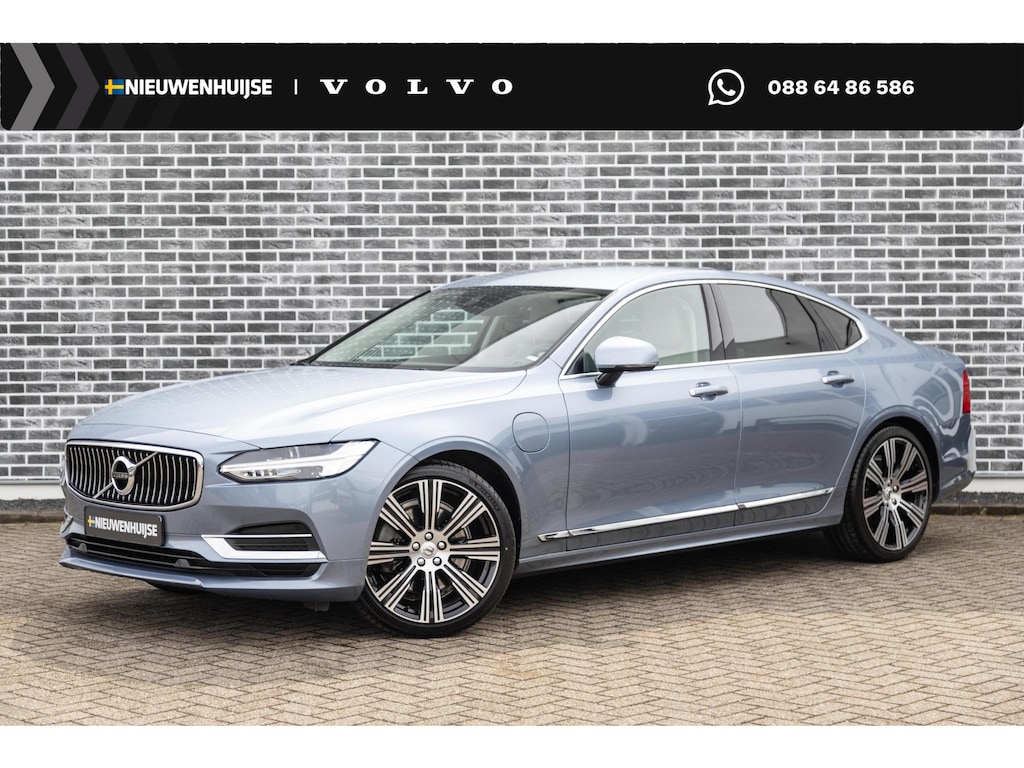 Volvo S90 2.0 T8 AWD Inscription | Plug-In Hybride (PHEV) | Harman Kardon Audio | Nappaleder | Achteruitrijcamera | Parkeersensoren | Keyless Entry | Cruise Control Adaptief | BLIS