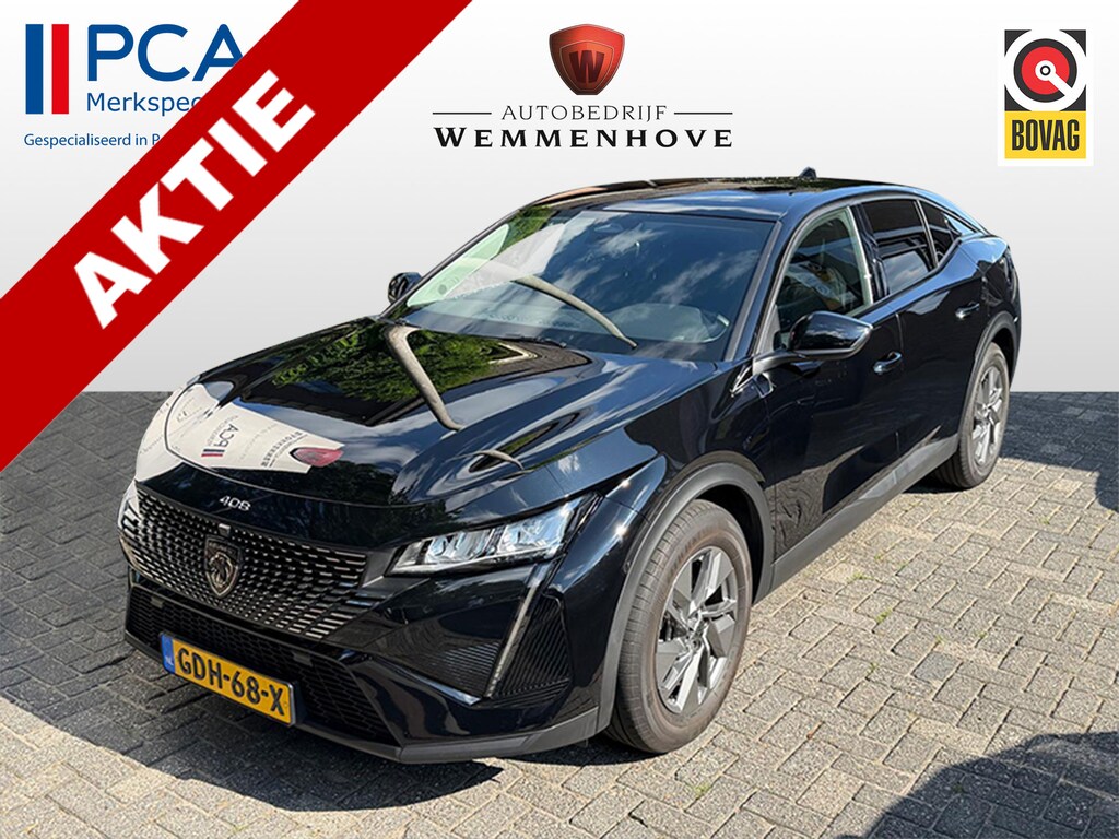 Peugeot 408 1.2 Hybrid 145 e-DCS6 Allure Airco-Ecc/Camera/Automaat/Half leer/Navi/31000km