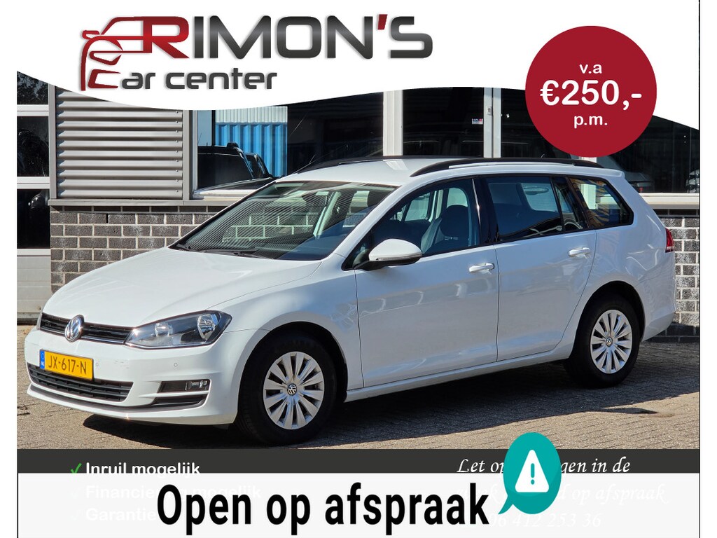 Volkswagen Golf Variant 1.6 TDI Aut Dealer Onderhouden 1 Ste eigenaar