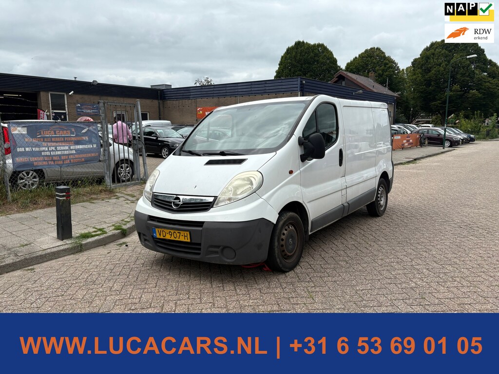 Opel Vivaro 2.0 CDTI L1H1 Motor start niet!