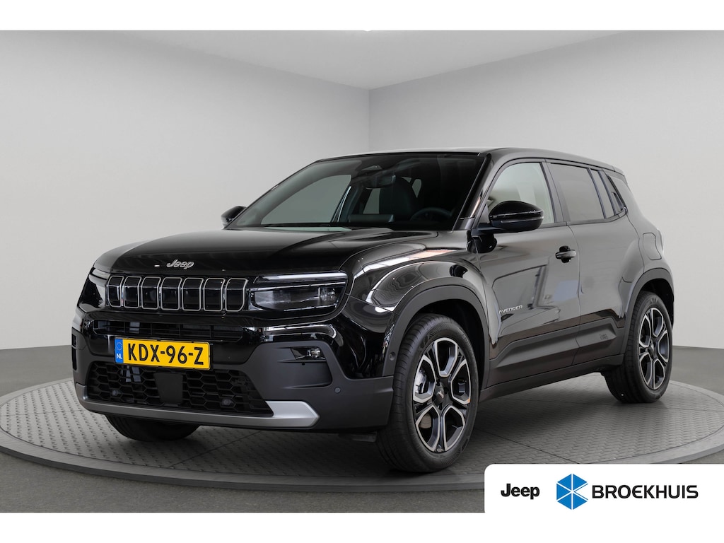 Jeep Avenger 54 kWh | SOH 99% | Tot 8 Jaar Garantie | Warmtepomp | Stoelverwarming | Navigatie | Camera | Apple Carplay & Android Auto | Keyless | Parkeersensoren |