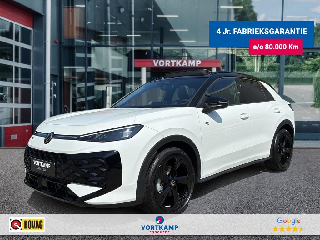 Volkswagen T-Roc 1.5 eTSI R-LINE BLACK STYLE TREKHAAK/PANO-DAK/CAMERA/ELEK-KLEP/ACC/STOELVERW