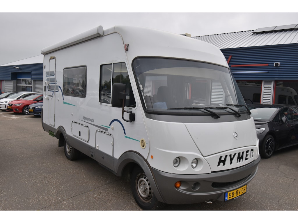 Mercedes-Benz Camper EG/BMS001 Hymer Starline B510 , DAK AIRCO , HYDR STEMPEL POTEN , TV SCHOTEL , A UITRIJ CAM ,