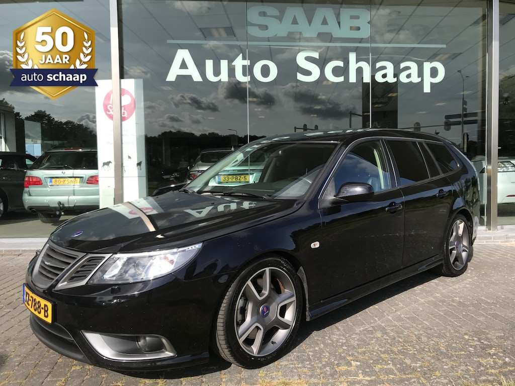 Saab 9-3 Estate 2.8 T V6 Turbo X Automaat | Rijklaar incl garantie | Premium leer Bose Darktint Xenon meesturend