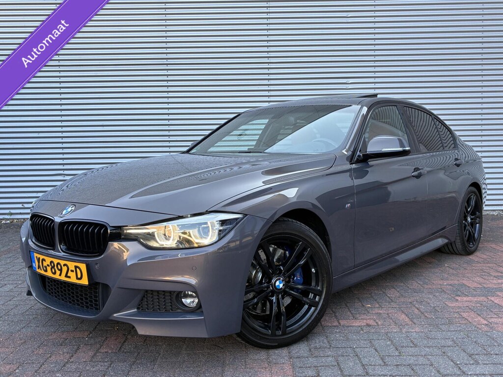 BMW 3-Serie 320i M Sport Edition Autom Leer Navi Led Schuifd Cruise Sportstoelen Nl Auto Vol Opties 2 De eigenaar Perfecte Staat