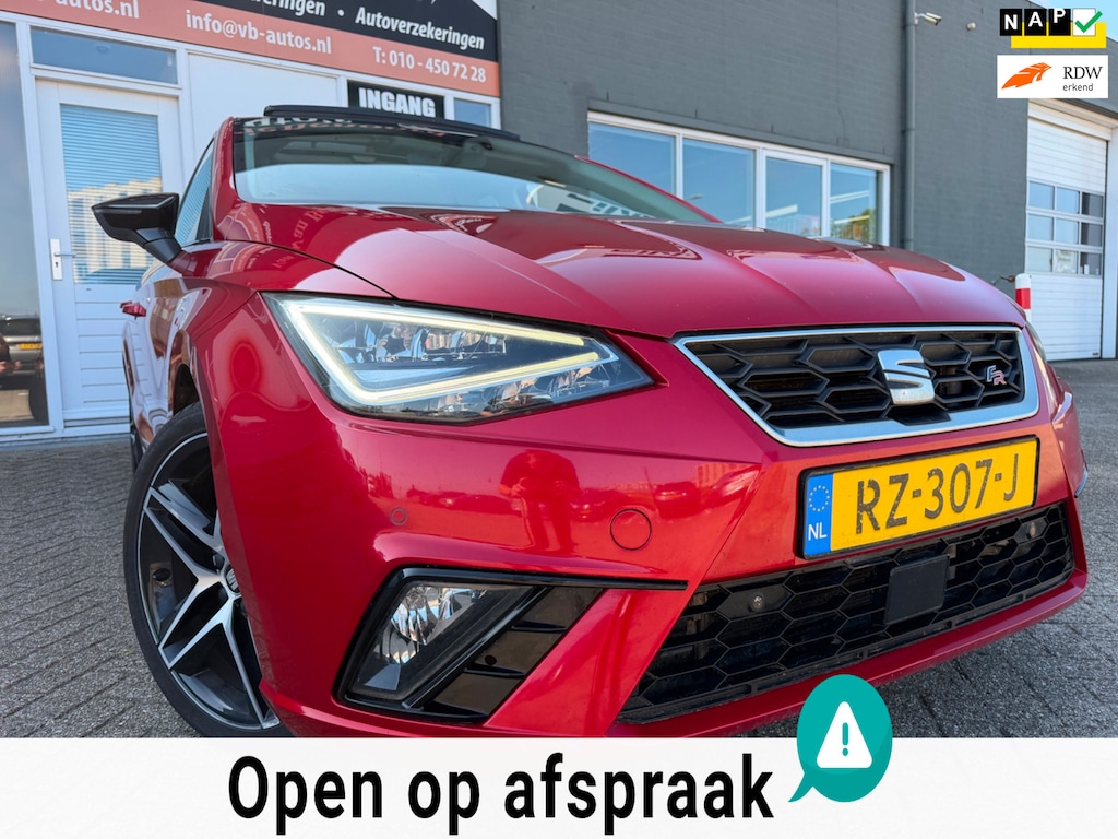 SEAT Ibiza 1.5 TSI EVO FR Business Intense van 1ste Eig en elec. panoramadak en App connect en parkeersensoren / camera
