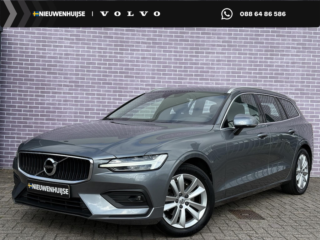 Volvo V60 2.0 B4 Business Pro | Adaptieve cruise control | Blis | Verwarmde voorstoelen | Apple CarPlay/Android Auto | DAB | Trekhaak | LED | Parkeersensoren achter |