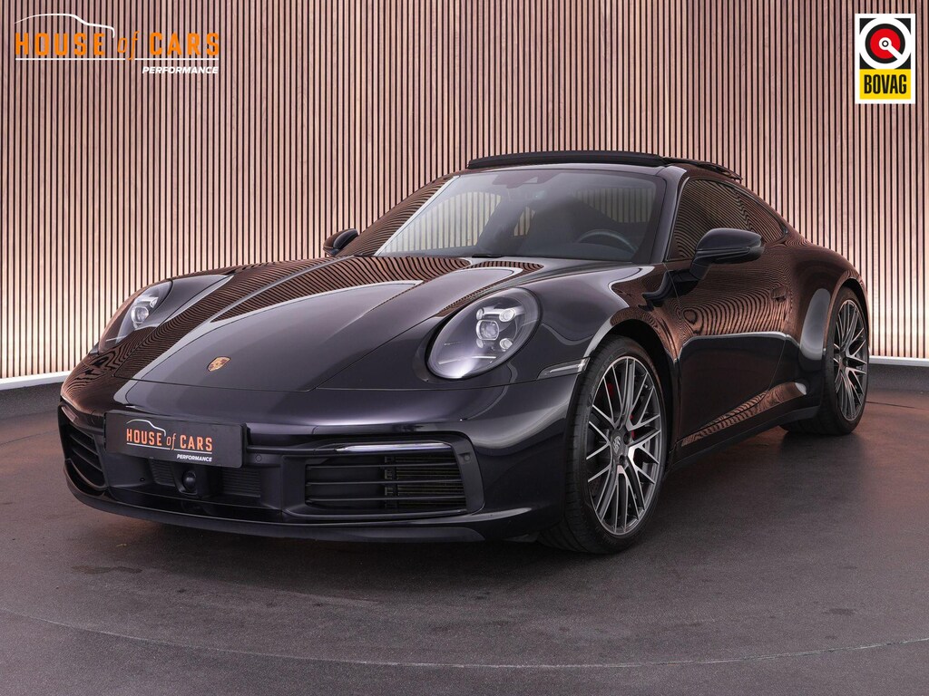 Porsche 911 3.0 385pk Carrera |Schuifdak|Bose|Stoelventilatie/-verwarming|Sportuitlaat|Camera|Approved tot 7-2028|Apple Carplay