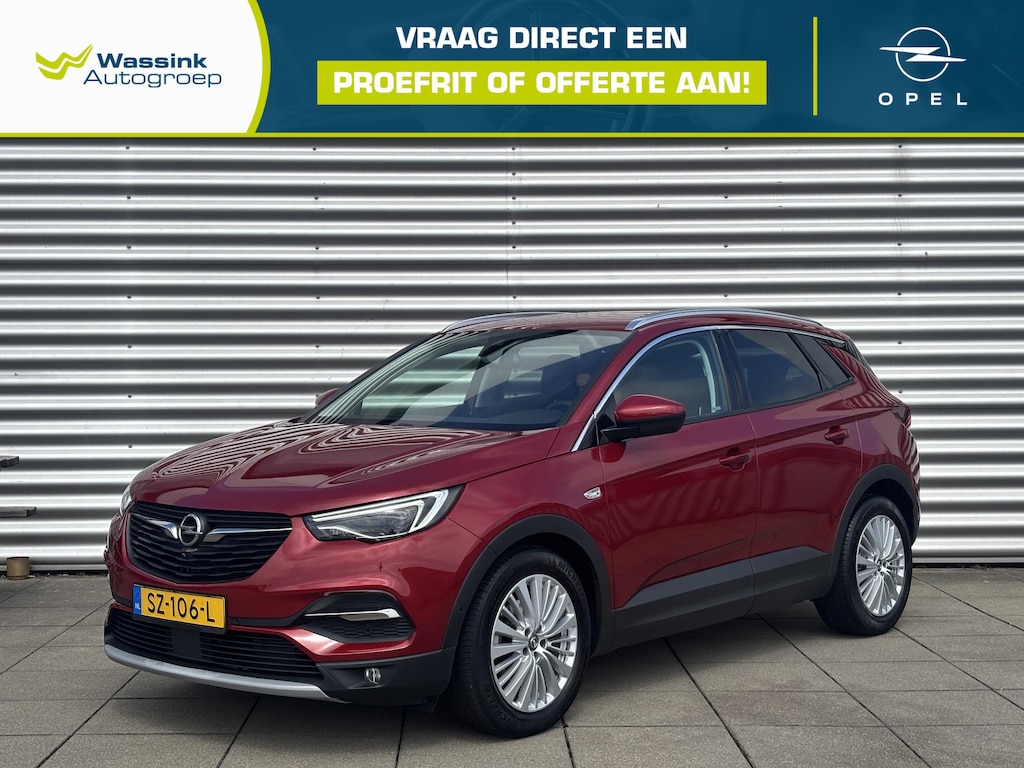 Opel Grandland X 1.2 Turbo Innovation | Automaat 130 PK | Lederen Bekleding | Elektrische Stoelen | Stoelverwarming/verkoeling | Stuurverwarming | Camera | Navigatie | Apple Carplay/Android Auto