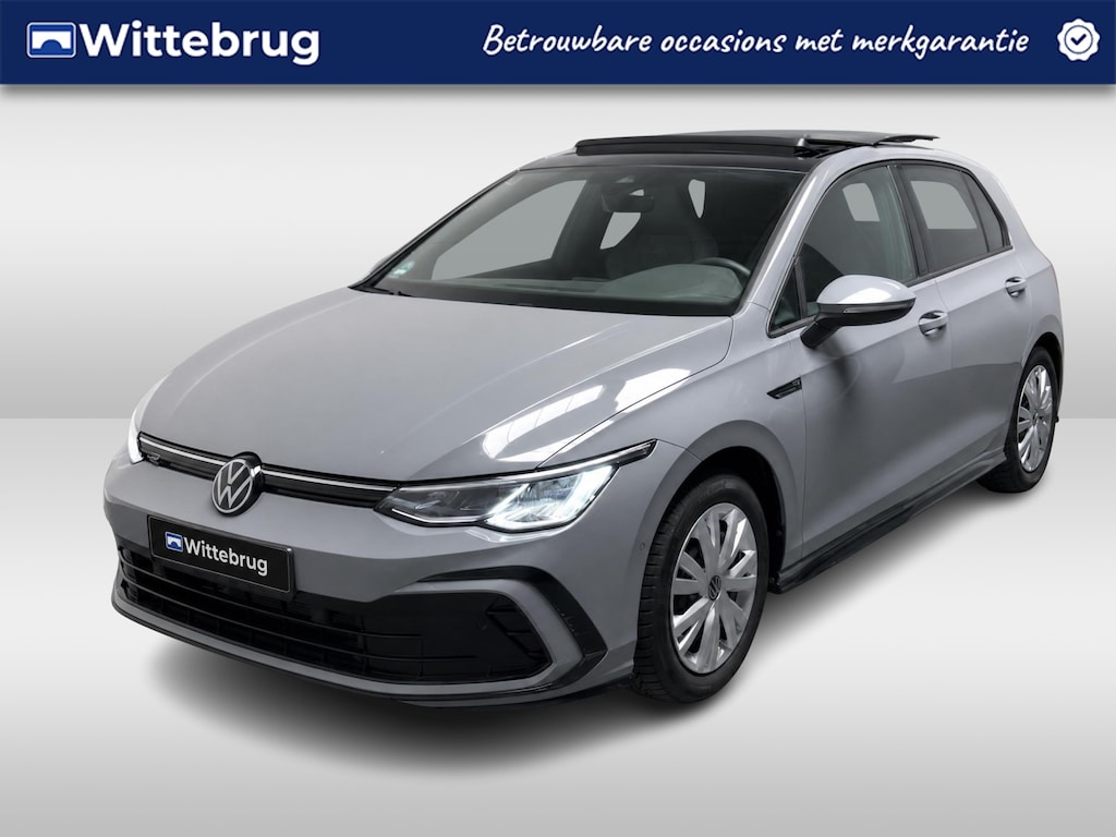 Volkswagen Golf 1.5 TSI 2x R-Line / FABRIEKSGARANTIE TM 02-2028/ PANO/ PARK.SENSOR.V+A/ CAMERA/ ACC/ STUUR+STOELVERWARM./ APP-CONNECT/ KEYLESS/ DIGITAL DASH/ NAVI/ DAB/ 17'' LMV