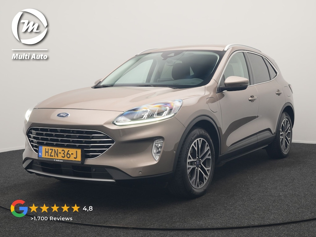 Ford Kuga 2.5 Titanium PHEV 225pk Dealer O.H. | Adaptive Cruise | 360 Camera | Dodehoek Detectie | Navigatie Full Map | 18"L.M | DAB | Plug In Hybrid |