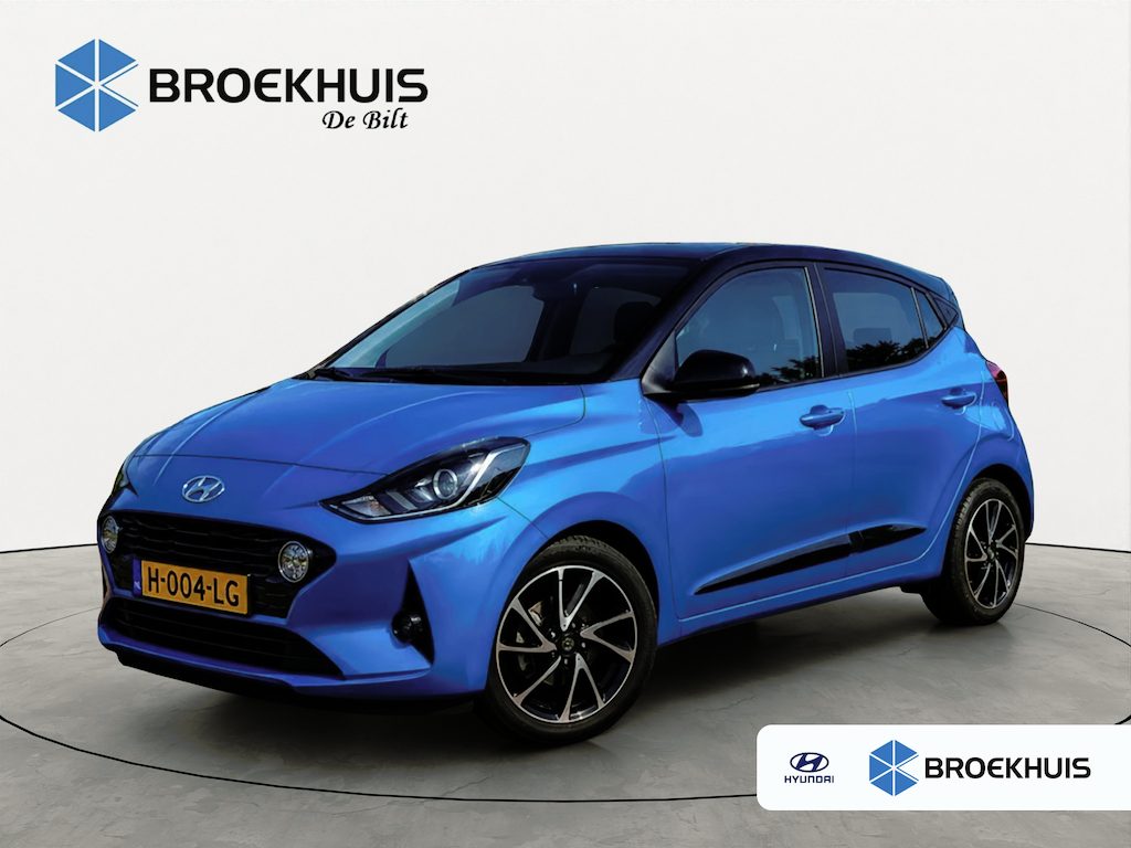 Hyundai i10 1.0 Premium | NL-AUTO! | 1E EIGENAAR! | CAMERA | CRUISE | LANE ASSIST | PARK SENS | CLIMA | NAVI | DEALER OH!