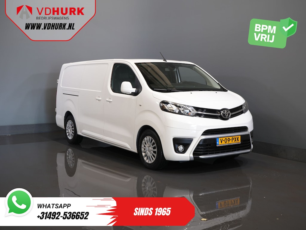 Toyota ProAce Worker 2.0 125 pk L3 2x Schuifdeur/ Inrichting/ Airco/ Cruise/ PDC