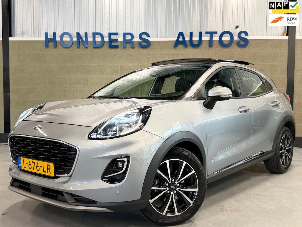 Ford Puma 1.0 EcoBoost Hybrid Titanium | PANO | ADPT.CRUISE | BLIS | WINTER-PACK | CAMERA | PDC | CARPLAY | NAVI | 1E EIG | BTW |