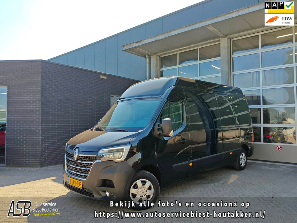Renault Master T35 2.3 dCi 180 L3H3 Energy Comfort |180pk | Verhoogd | Carplay | EURO 6 | Trekhaak | Navi | Airco | Cruise | Leder