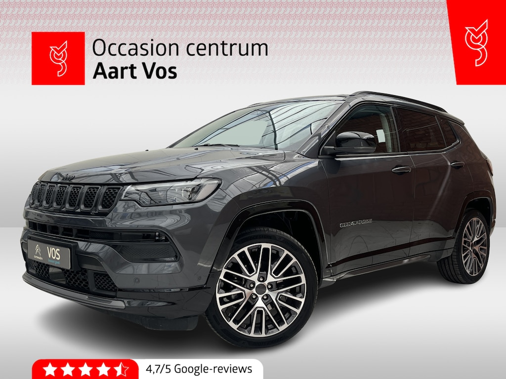 Jeep Compass 1.5T e-Hybrid Automaat 130 Summit | Keyless | Elektrische verstelbare stoelen | Adaptive Cruise Control | Carplay/Android Auto |